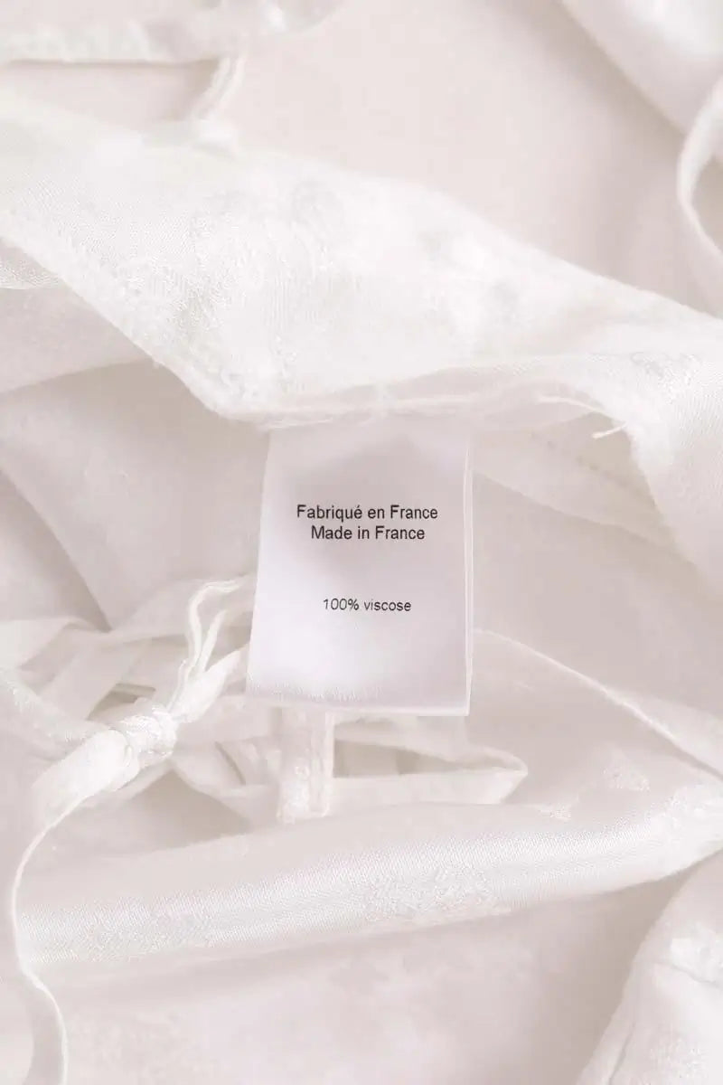 Blouse Musier Blanc en Viscose