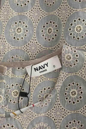 Blouse Navy Paris Bleu en Coton