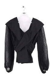 Blouse Olistic Noir en Coton, taille S - Seconde Main