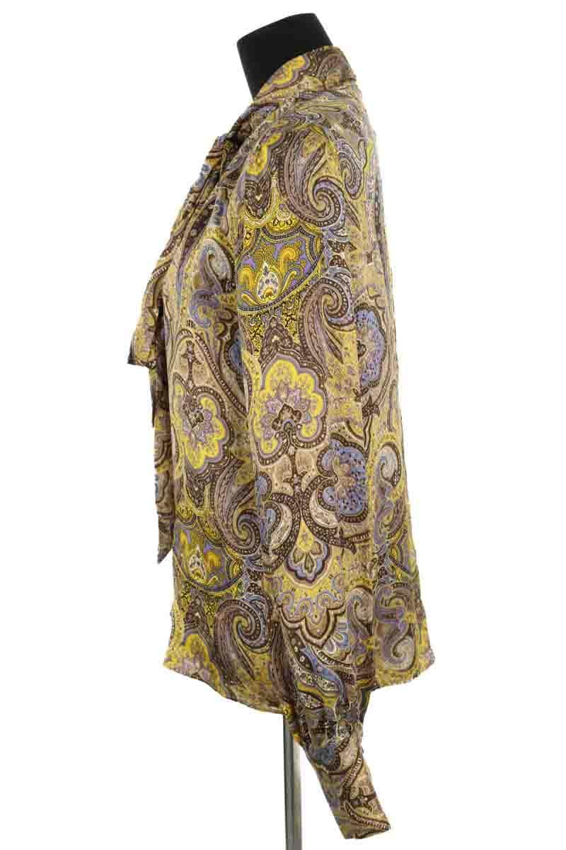 Blouse Oud Jaune en Soie