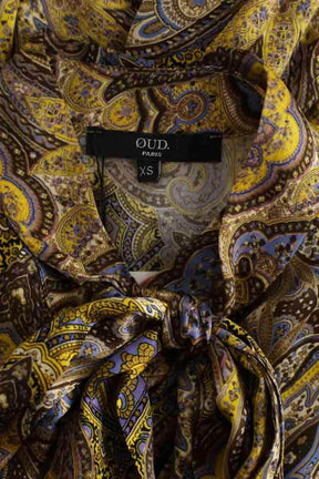 Blouse Oud Jaune en Soie