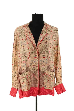 Blouse Oud Rose en Synthétique, taille M - Seconde Main