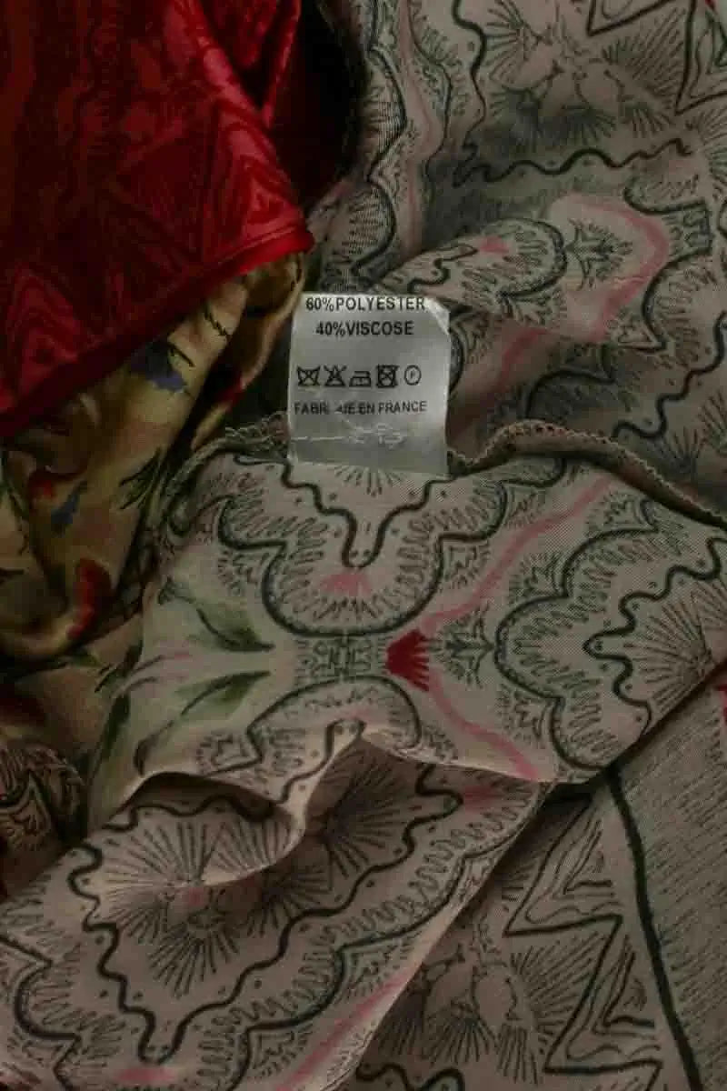 Blouse Oud Rose en Synthétique