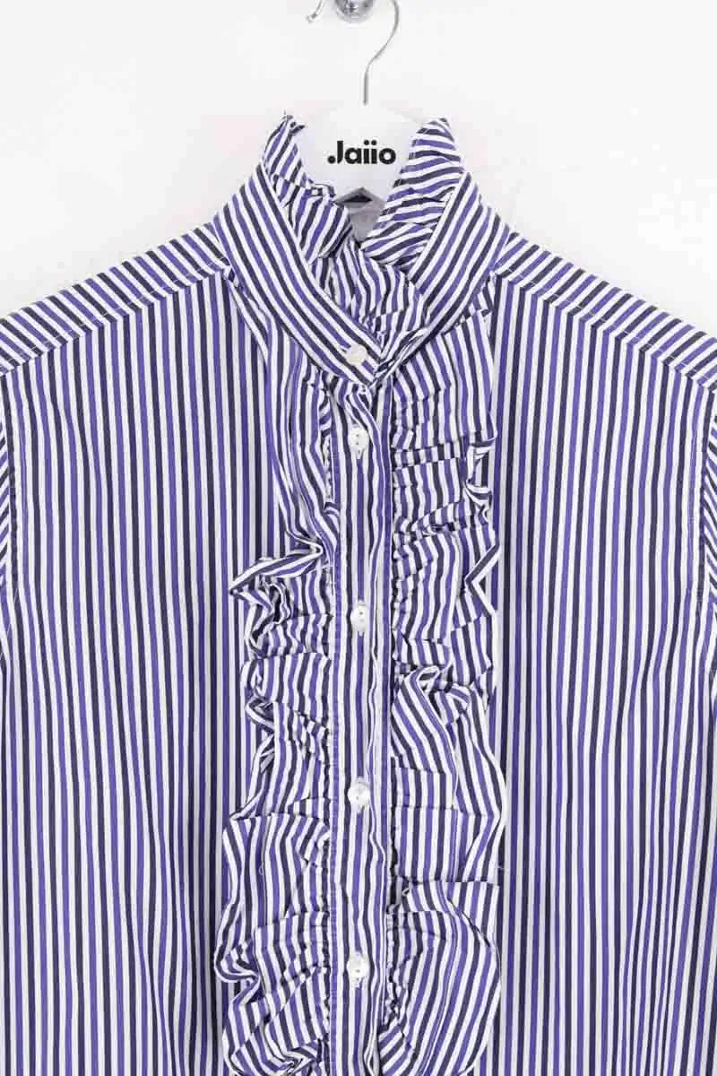 Blouse Parosh Bleu en Coton