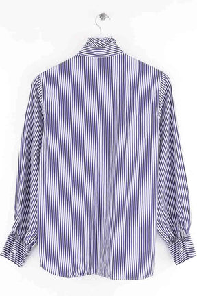 Blouse Parosh Bleu en Coton