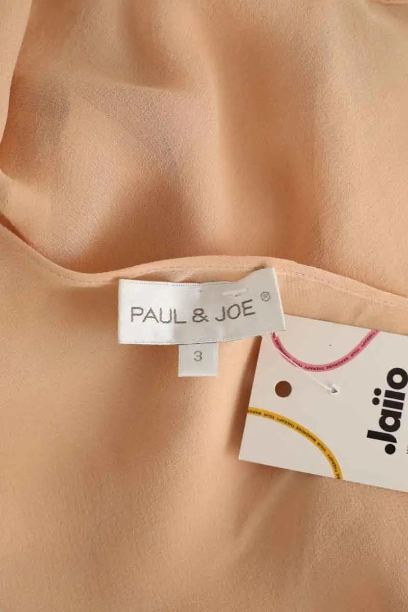 Blouse Paul & Joe Beige en Synthétique