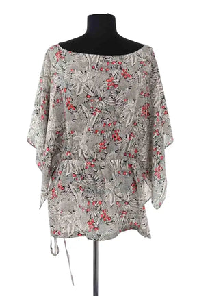 Blouse Paul & Joe Blanc en Soie, taille XL - Seconde Main