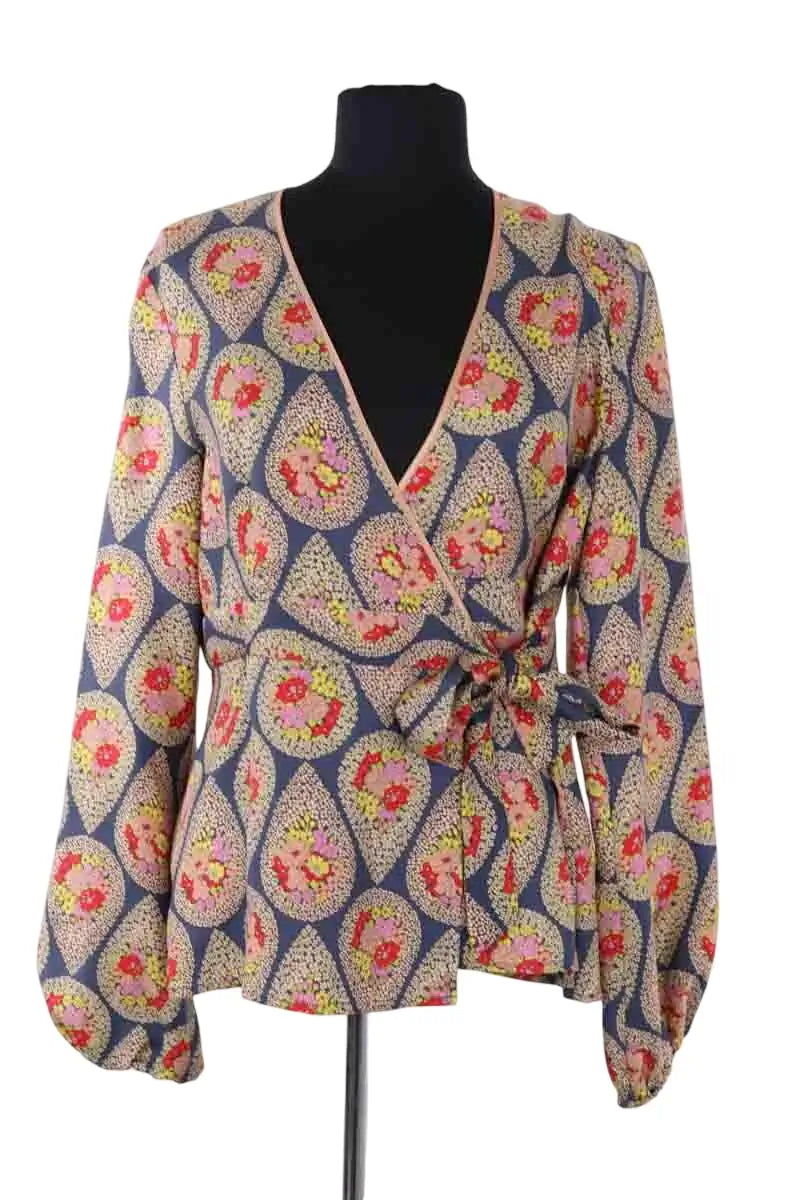 Blouse Paul & Joe Multicolore en Soie, taille XL - Seconde Main