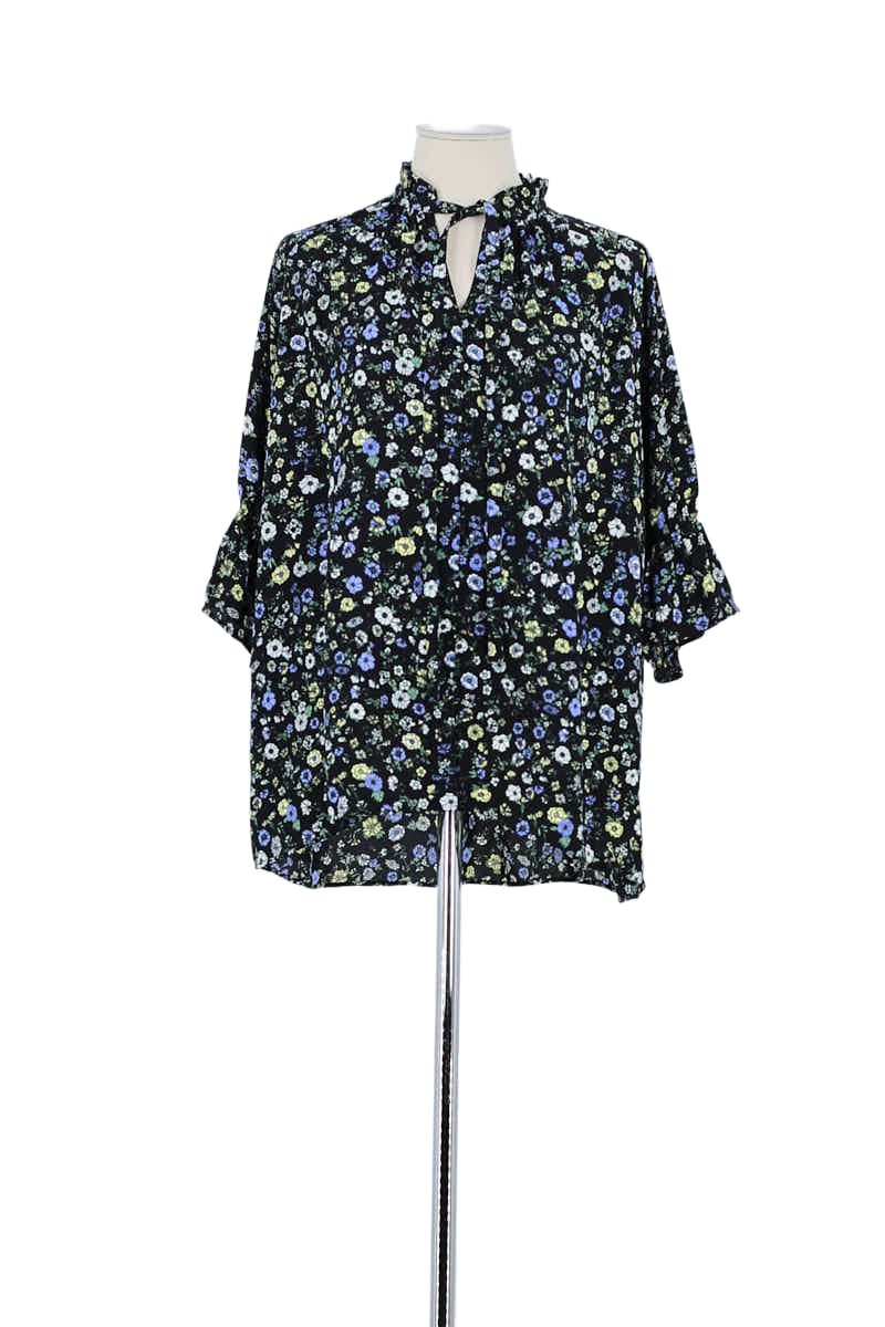 Blouse Paul & Joe Noir en Polyester, taille M - Seconde Main