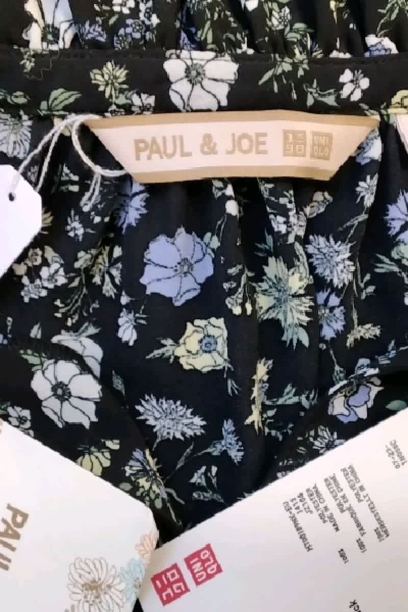 Blouse Paul & Joe Noir en Polyester