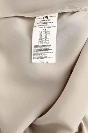 Blouse Pinko Gris en Soie