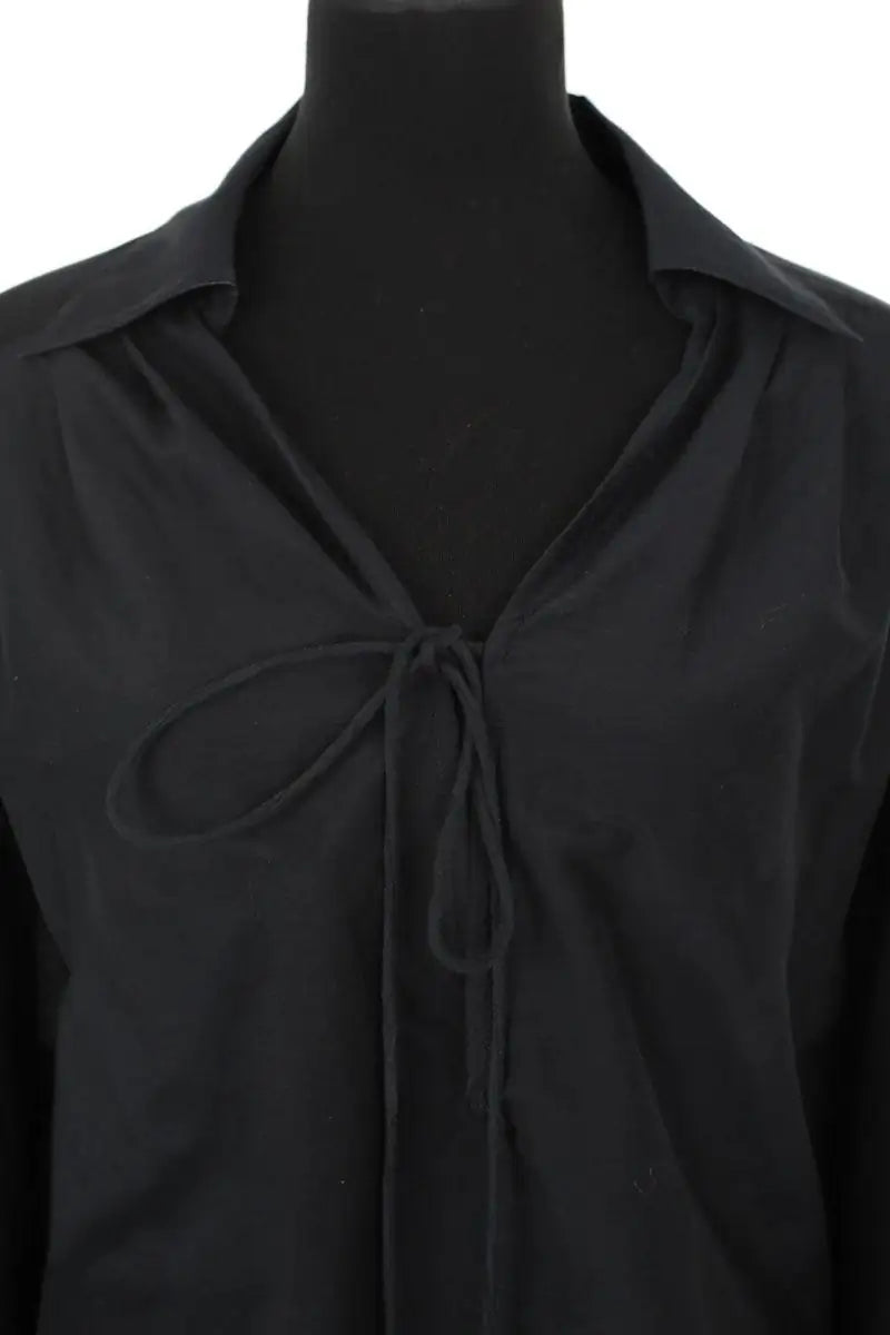 Blouse Pinko Noir en Coton