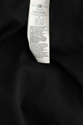 Blouse Pinko Noir en Coton
