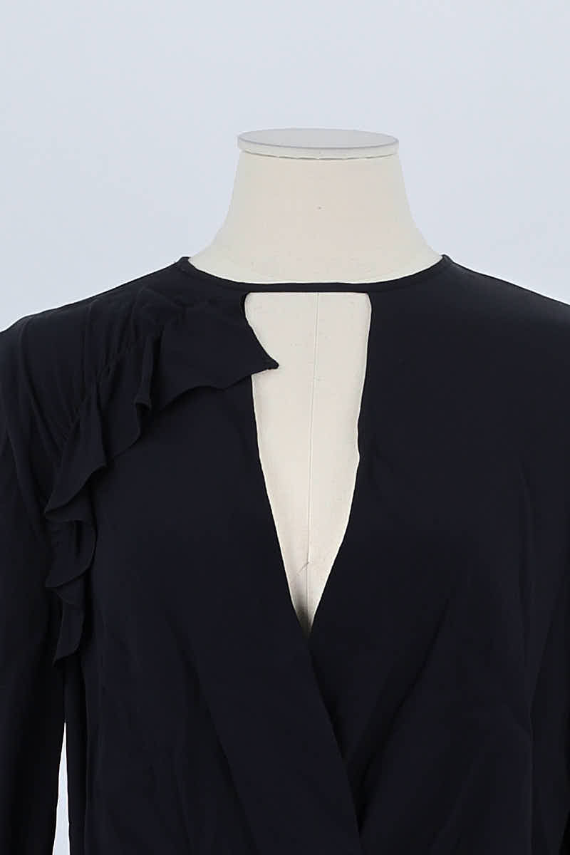 Blouse Pinko Noir en Soie