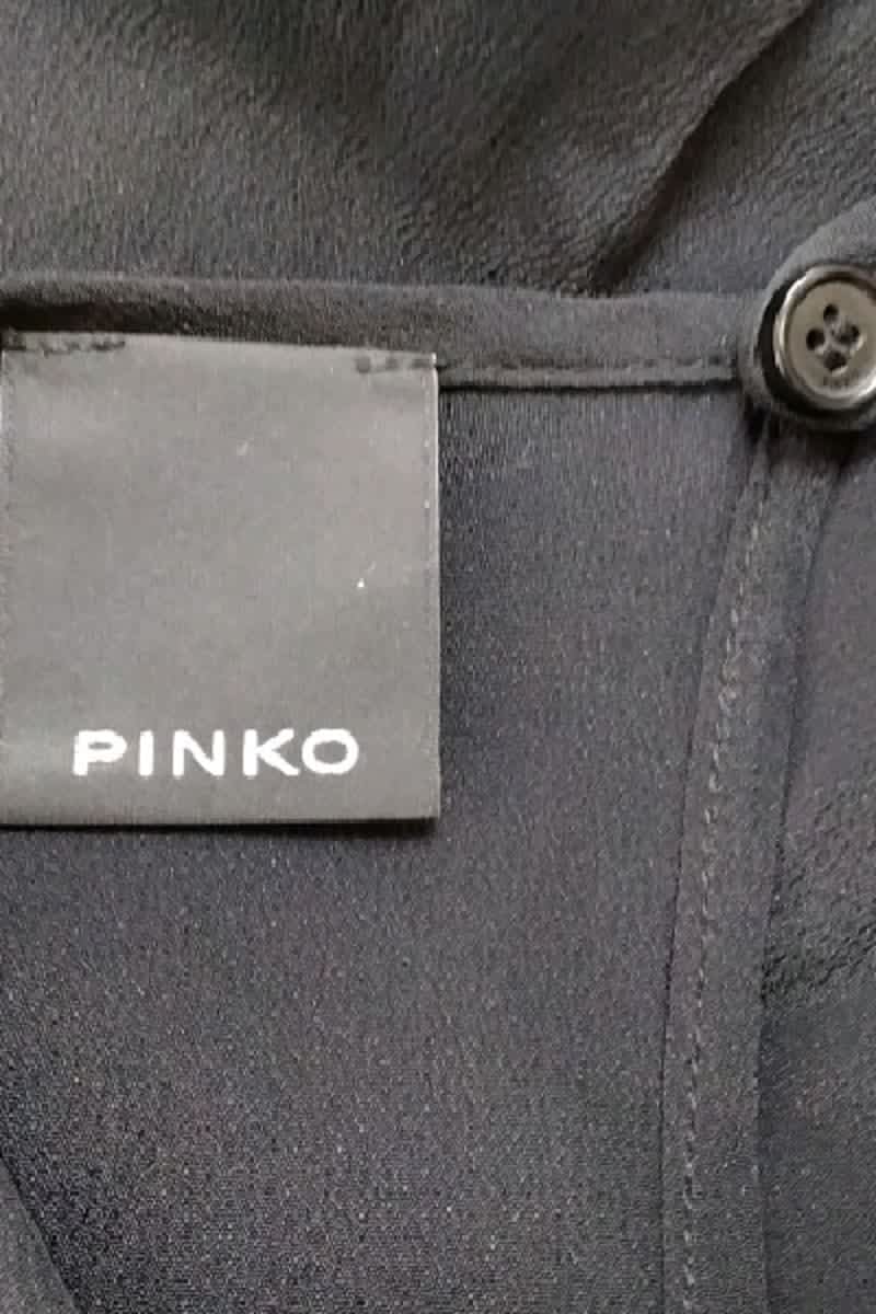 Blouse Pinko Noir en Soie