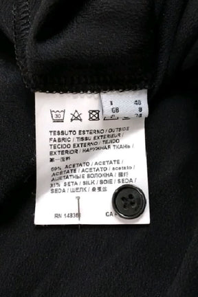 Blouse Pinko Noir en Soie