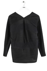 Blouse Pleats Please Noir en Synthétique, taille L - Seconde Main