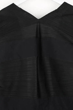 Blouse Pleats Please Noir en Synthétique