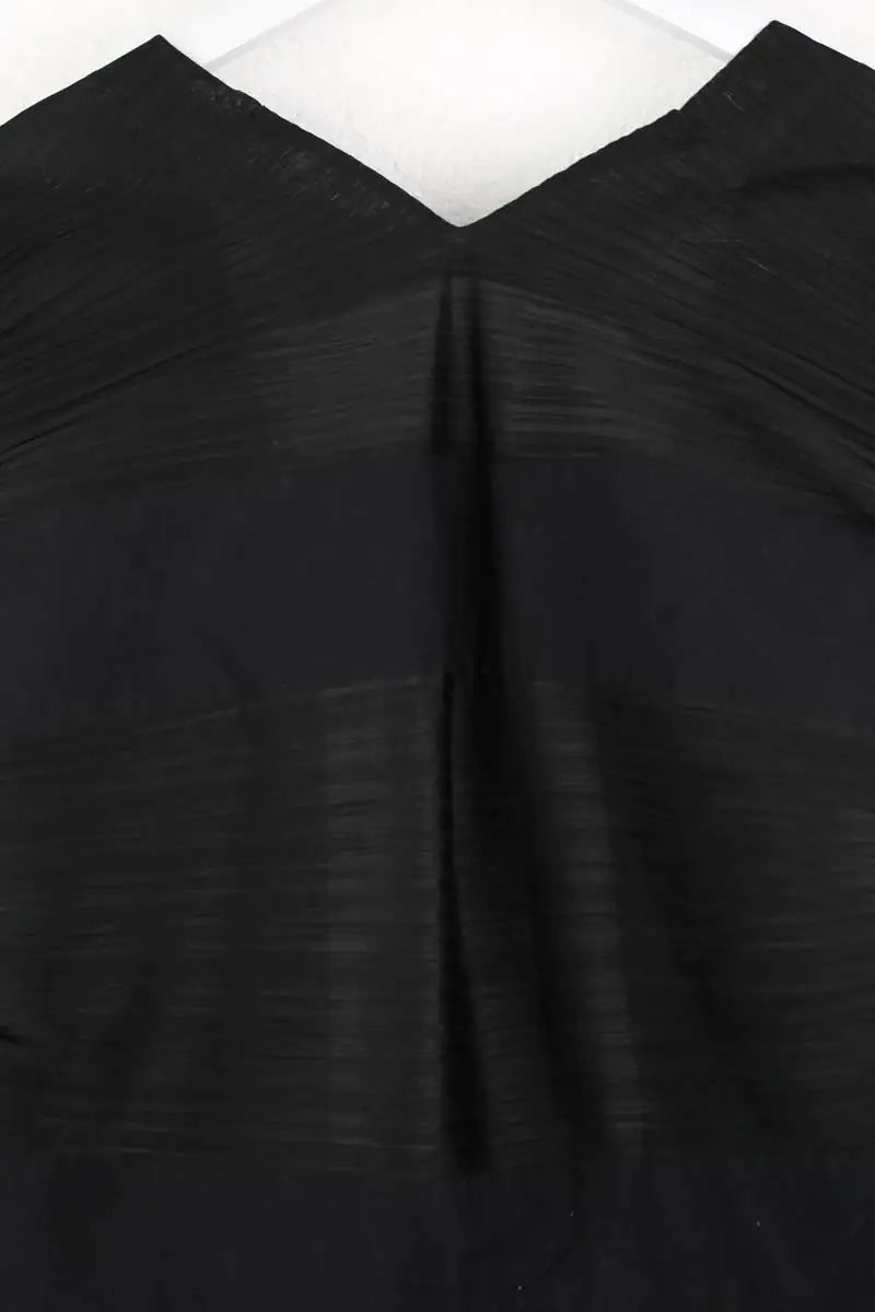 Blouse Pleats Please Noir en Synthétique