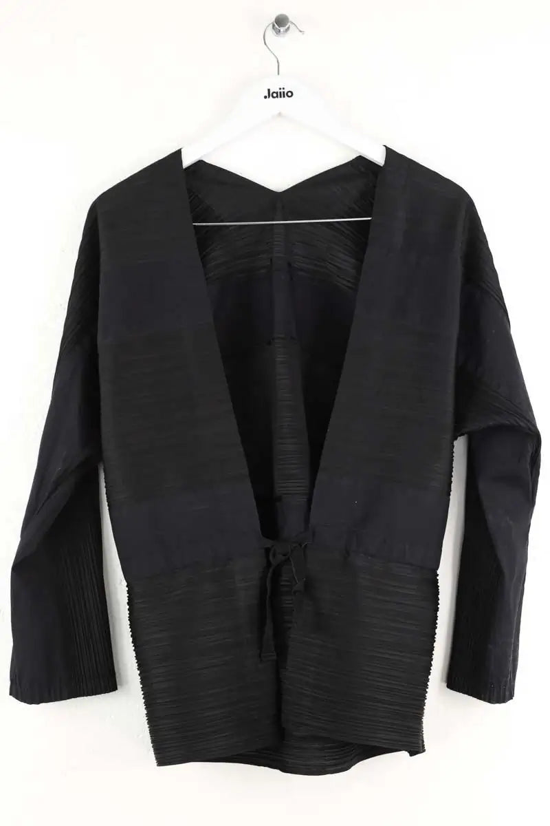 Blouse Pleats Please Noir en Synthétique