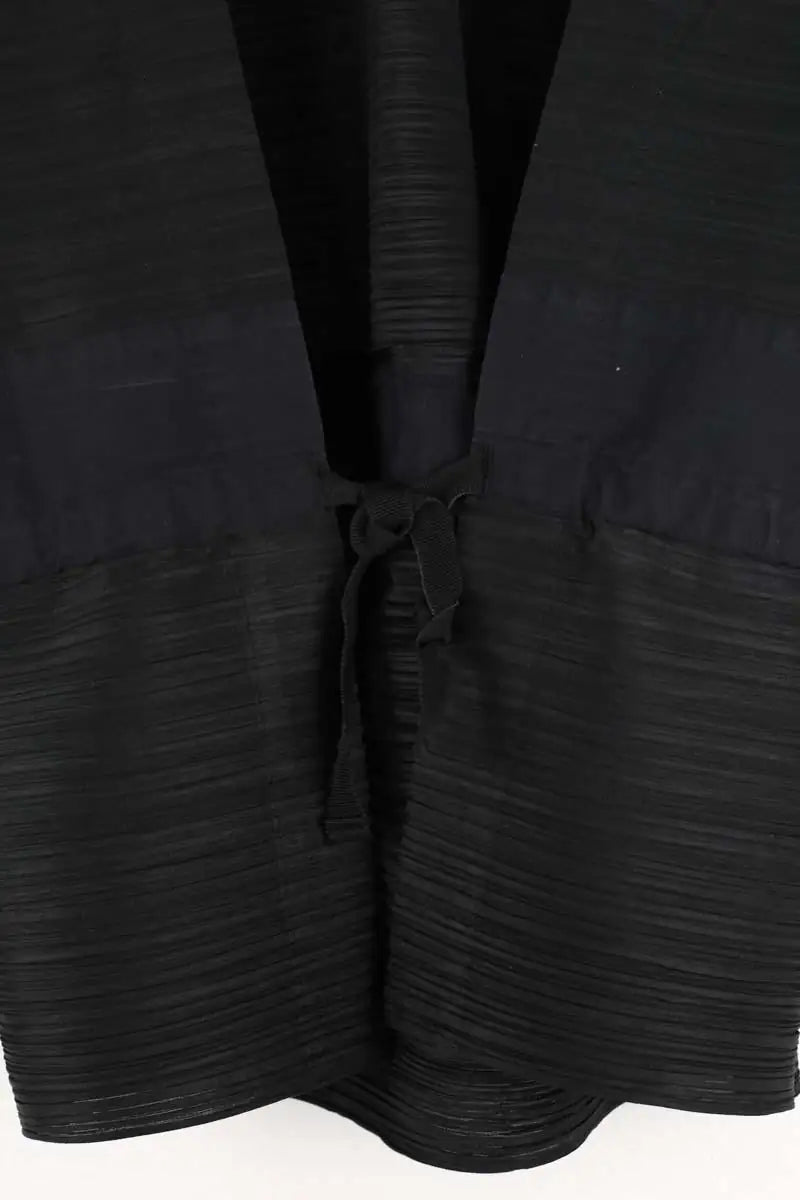 Blouse Pleats Please Noir en Synthétique