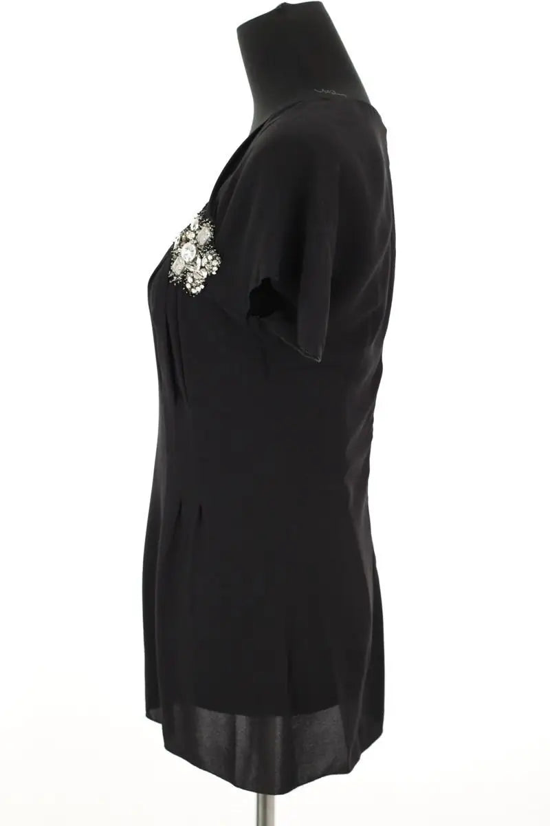 Blouse Prada Noir en Soie