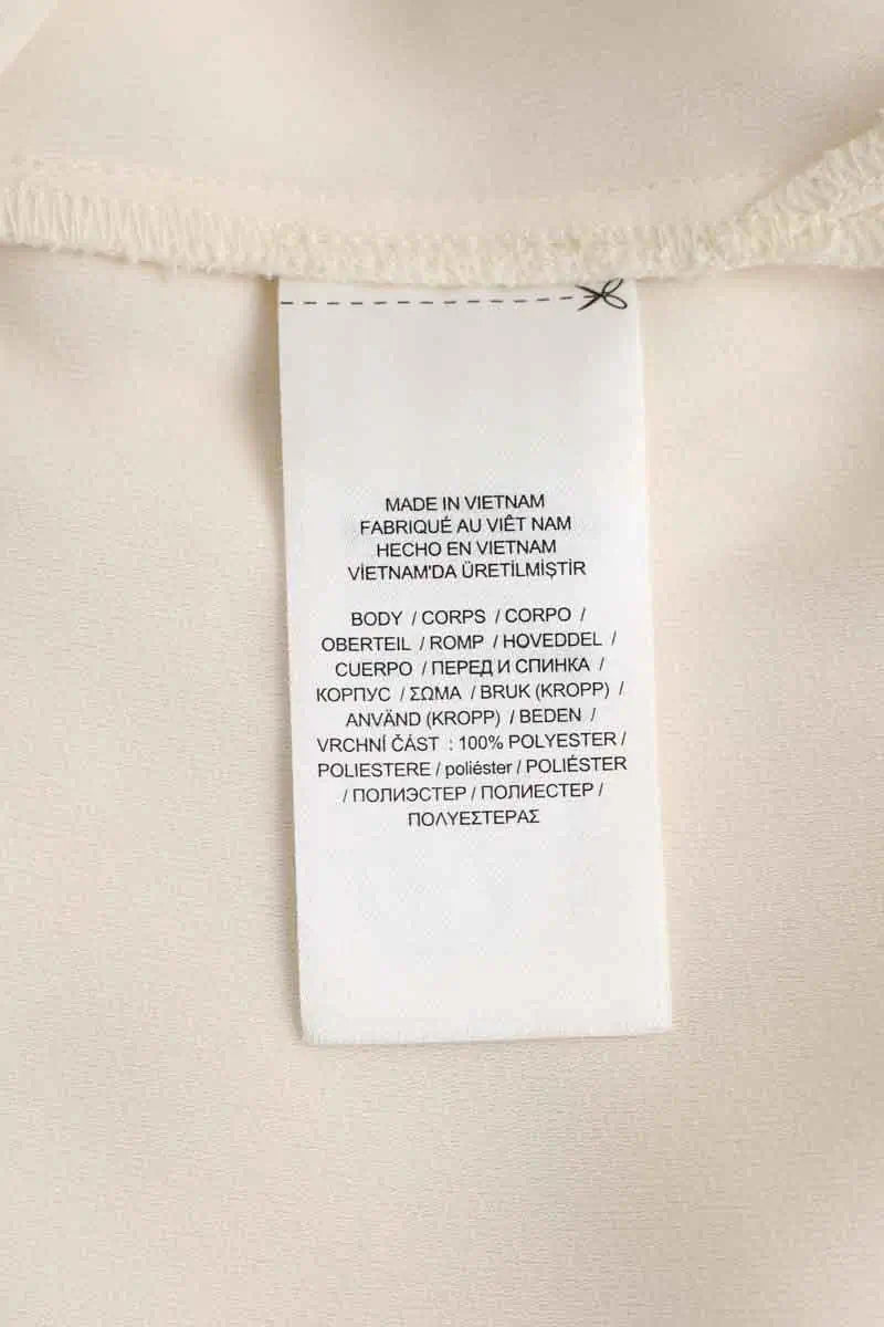 Blouse Ralph Lauren Beige en Polyester