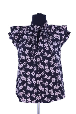Blouse Ralph Lauren Noir en Coton, taille XS - Seconde Main
