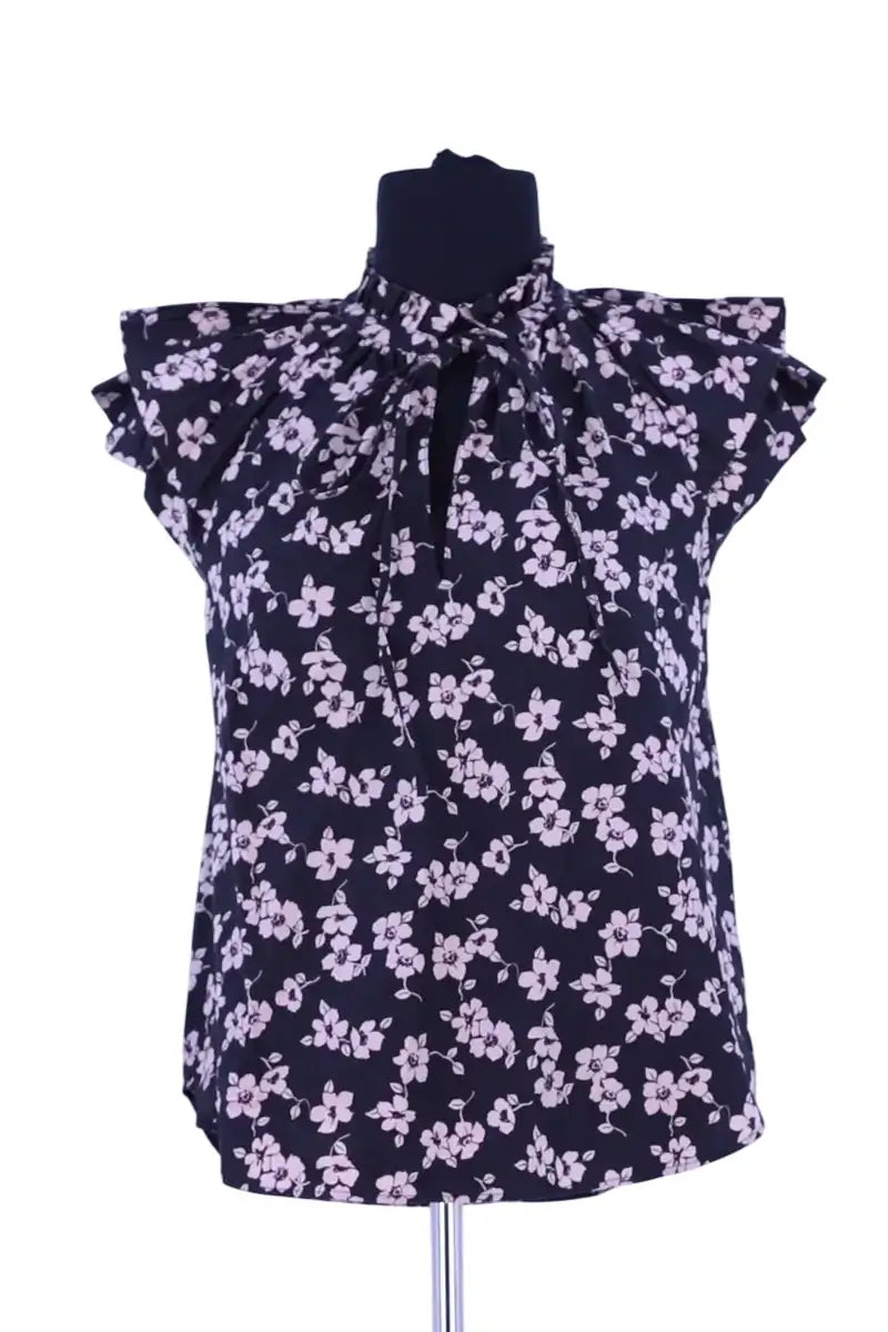 Blouse Ralph Lauren Noir en Coton, taille XS - Seconde Main