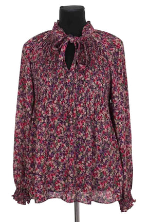 Blouse Ralph Lauren Violet en Synthétique, taille M - Seconde Main