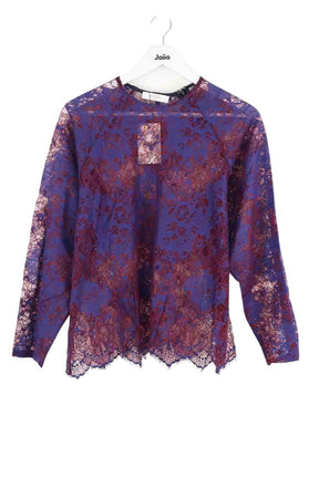 Blouse Roseanna Bleu en Coton, taille S - Seconde Main
