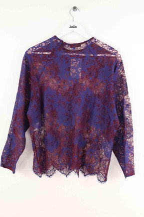 Blouse Roseanna Bleu en Coton