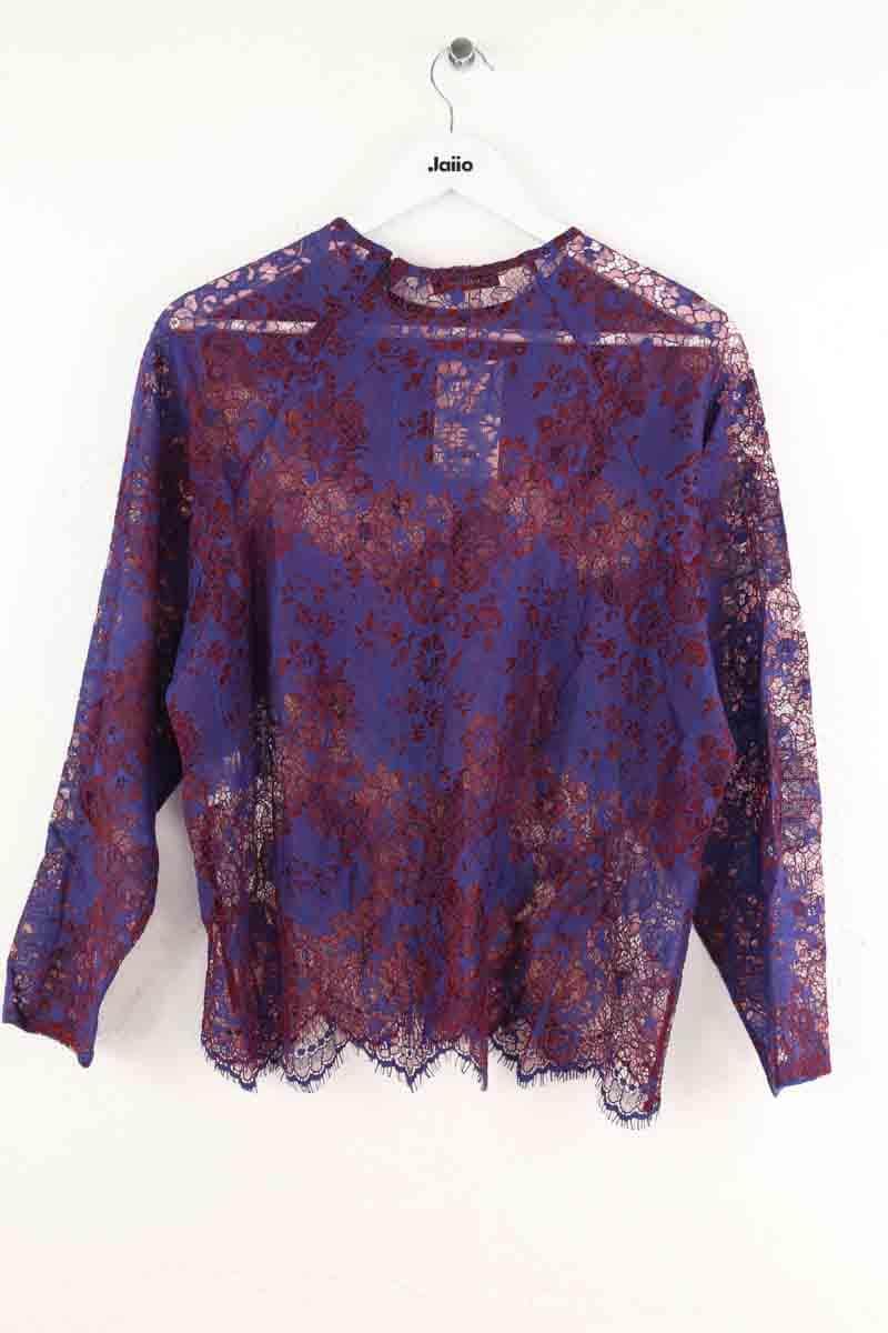Blouse Roseanna Bleu en Coton