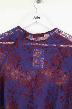 Blouse Roseanna Bleu en Coton