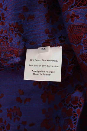 Blouse Roseanna Bleu en Coton