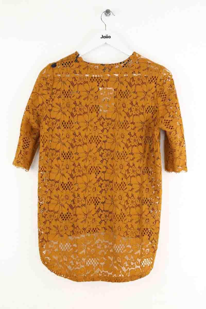 Blouse Roseanna Camel en Coton