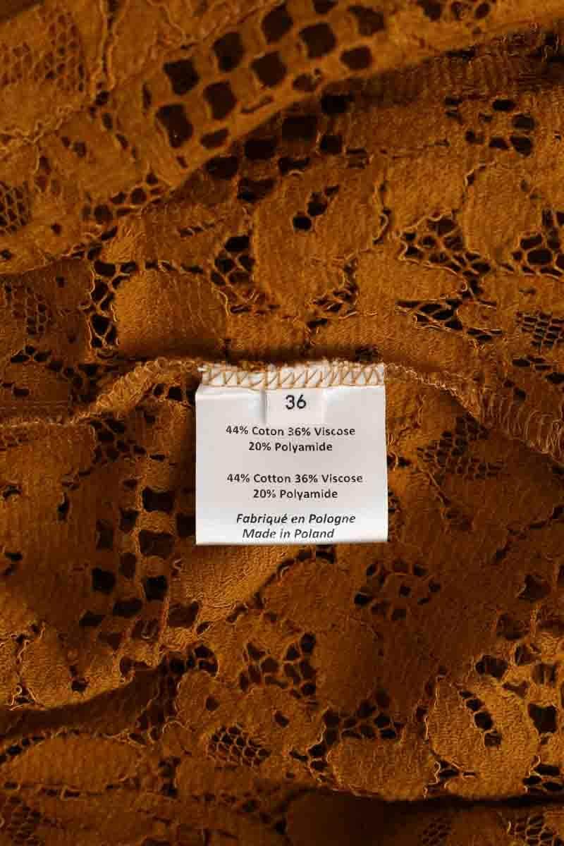 Blouse Roseanna Camel en Coton