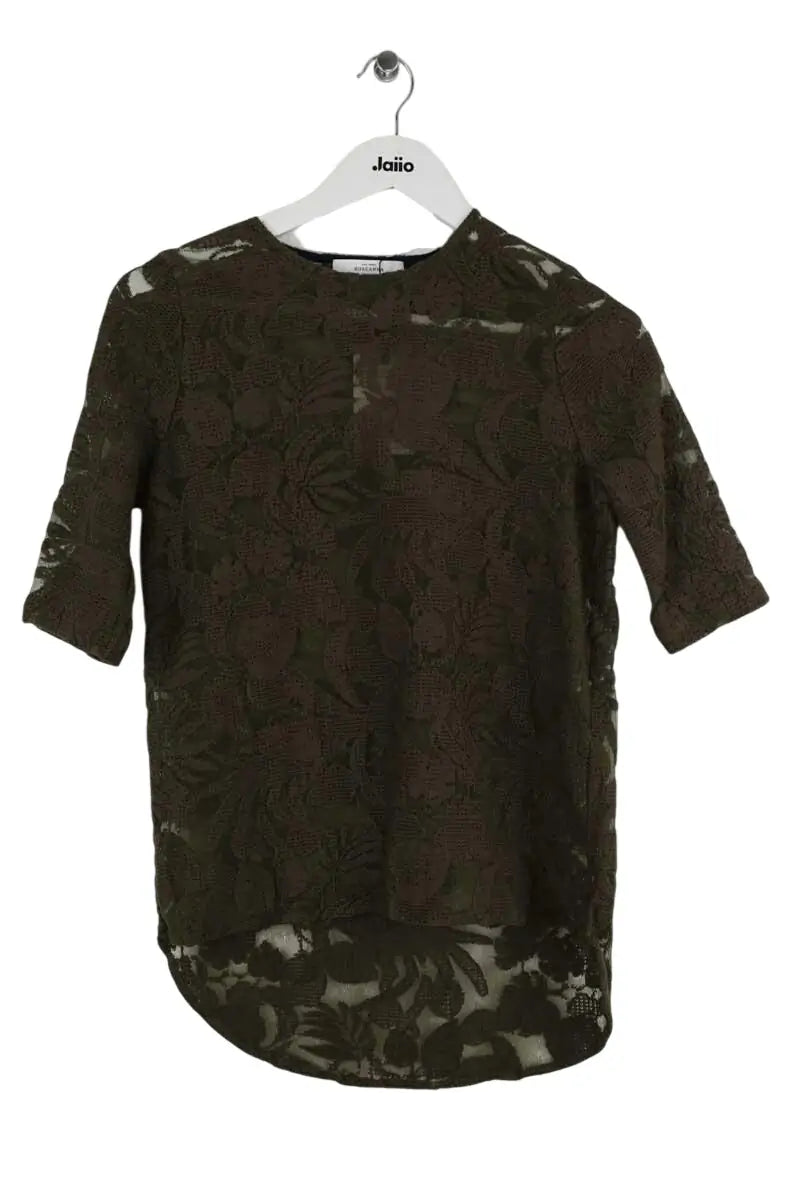 Blouse Roseanna Kaki en Polyamide, taille S - Seconde Main