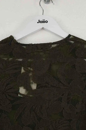 Blouse Roseanna Kaki en Polyamide