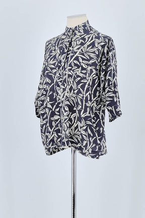 Blouse Roseanna Marine en Soie
