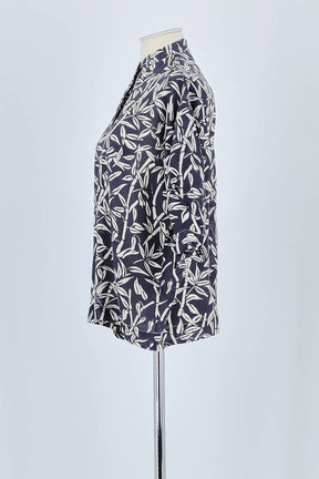 Blouse Roseanna Marine en Soie