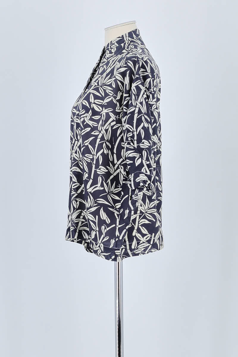 Blouse Roseanna Marine en Soie