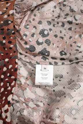 Blouse Roseanna Marron en Viscose