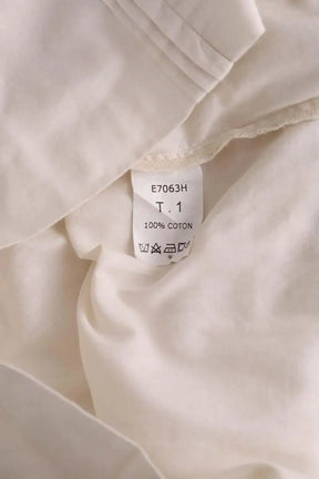 Blouse Sandro Blanc en Coton