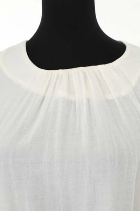 Blouse Sandro Blanc en Polyester