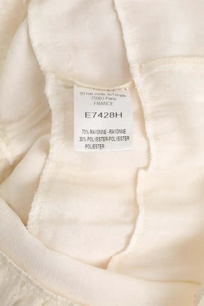Blouse Sandro Blanc en Polyester