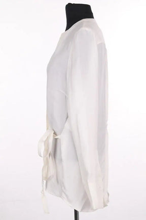 Blouse Sandro Blanc en Synthétique