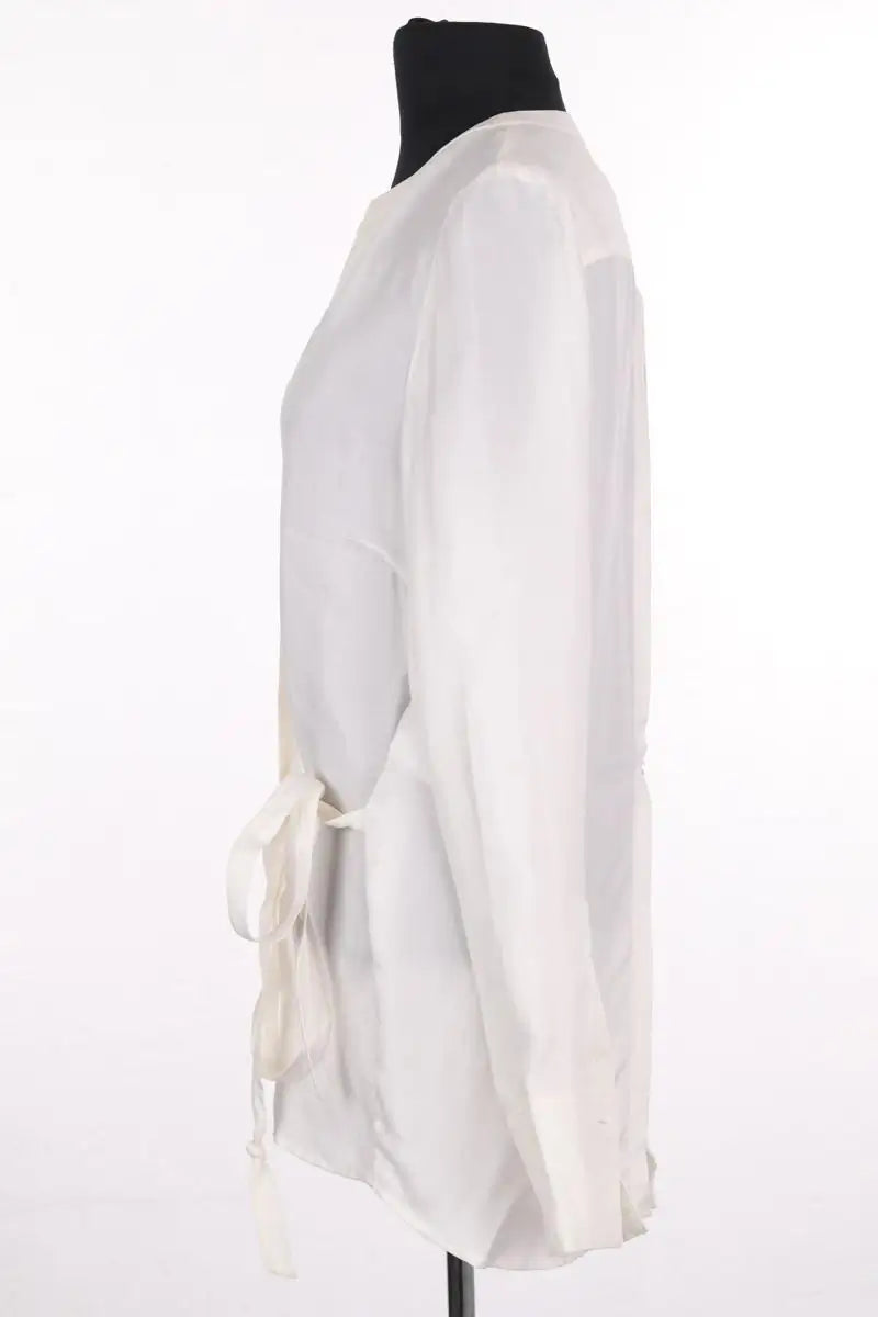 Blouse Sandro Blanc en Synthétique