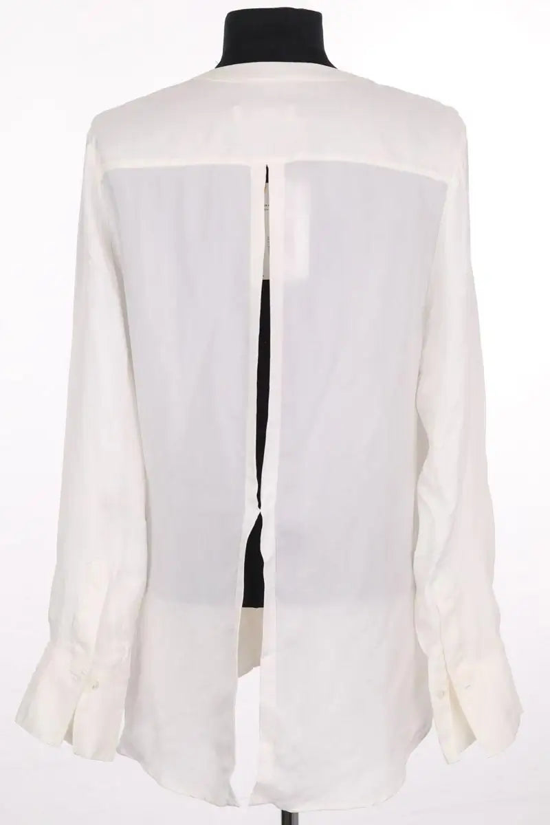 Blouse Sandro Blanc en Synthétique