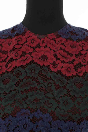 Blouse Sandro Bordeaux en Polyamide